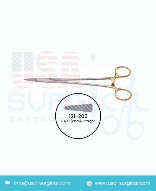 JULIAN Needle Holder, TUNGSTEN CARBIDE (TC) Jaws