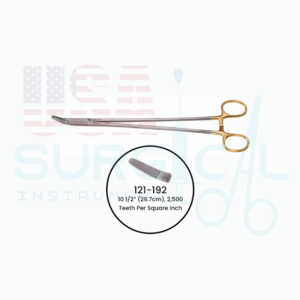 FINOCHETTO Needle Holder- Angled - TUNGSTEN CARBIDE (TC)