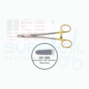 Sternal Needle Holder and Wire Twister, TUNGSTEN CARBIDE (TC), 6mm Tips,