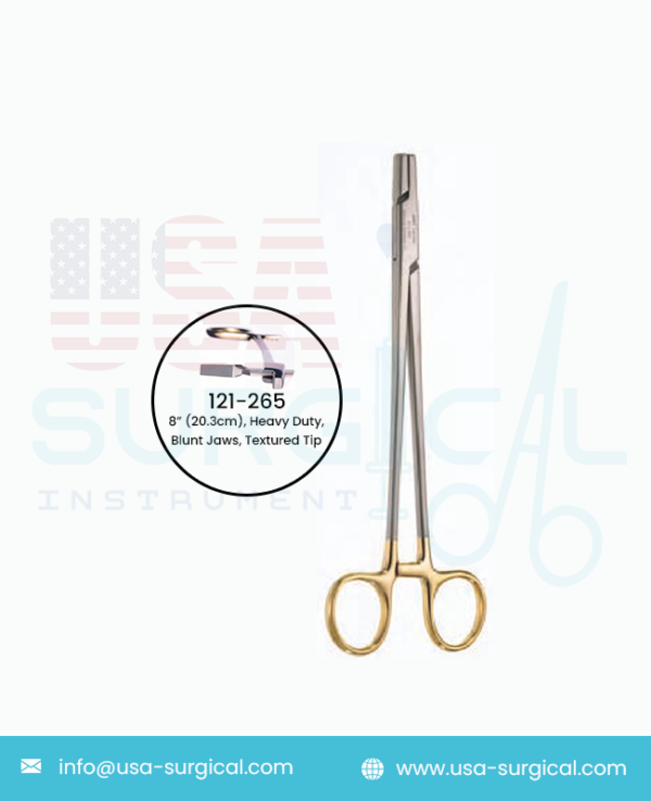 COOLEY-BAUMGARTEN Sternal Needle Holder and Wire Twister, TUNGSTEN CARBIDE (TC)