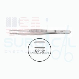 DeBAKEY Forceps, Straight, 2.7mm Tips