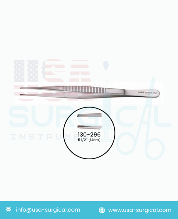 WHEELER-Type Plaque and Vessel Forceps, CARDIO-GRIP Tips