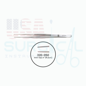 DeBAKEY-DIETRICH Vascular Tissue Forceps, Straight, Delicate 1mm Tips