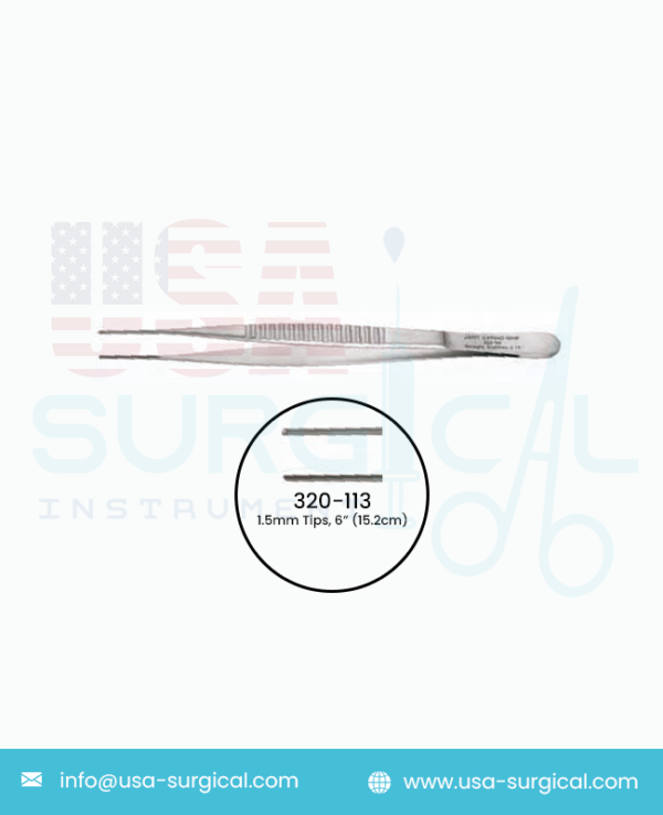 DeBAKEY-DIETRICH Coronary Artery Forceps, 1.5mm Tips