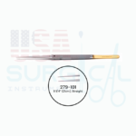 Micro Forceps, Round Handle, Delicate 1mm DIAMOND DUST Platform Tips