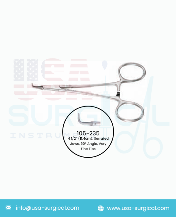 OCHSNER Forceps, Partial Jaw Serrations