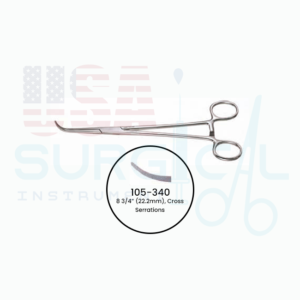 STOREY Forceps 8 3/4” (22.2mm), Cross Serrations,