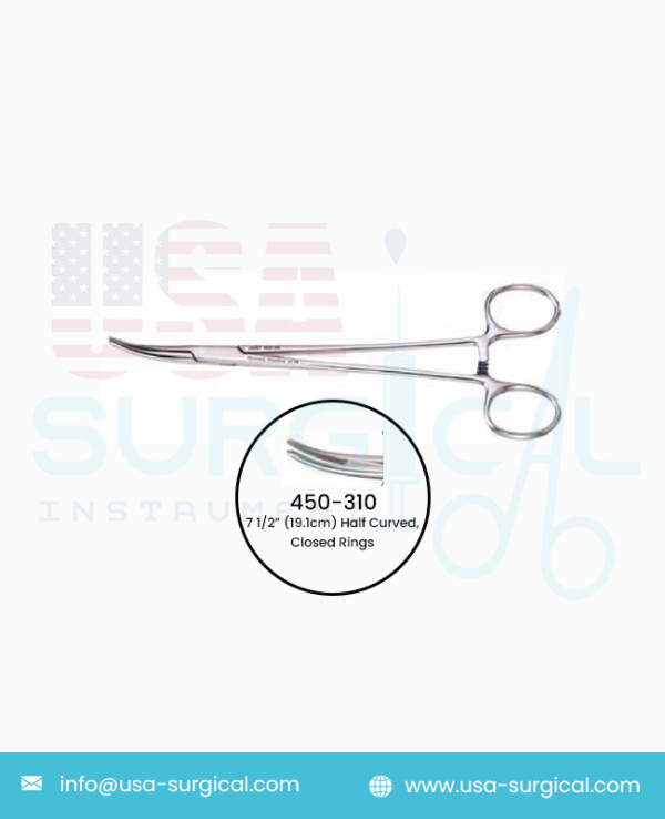 SCHNIDT Tonsil Forceps, 1/2 Jaw Serrations