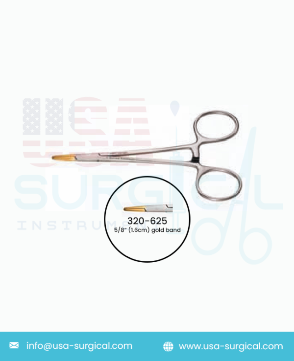 Gregory Stay Suture Clamps, 4 3/4” (12.1cm), Smooth Jaws (for tricuspid valve)