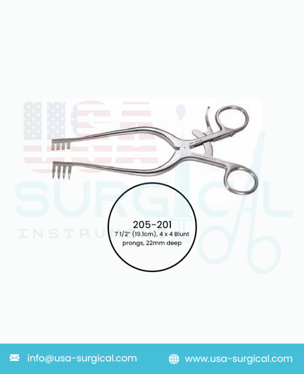 ADSON Cerebellar Retractors, 7 1/2” (19.1cm)