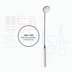 Laryngeal Mirrors, Threaded Handle