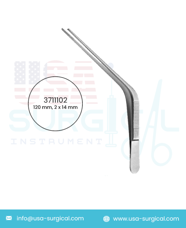 Politzer, Angled Dissecting Forceps