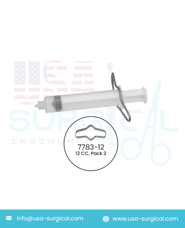 Chouard, Disposable syringe luer-lock 12 CC