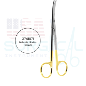 Small Metzenbaum Scissors, Tungsten blades