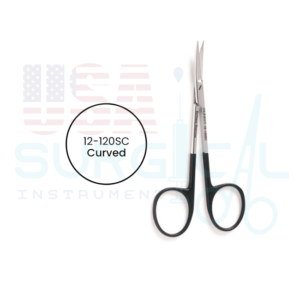 Iris Scissors, curved, Super-Cut