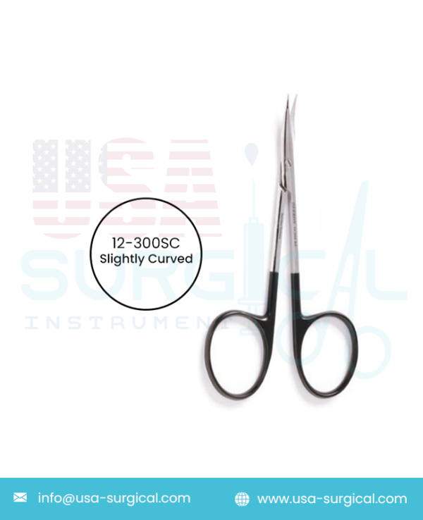 GRADLE Scissors, slightly curved, sharp tips, Super-Cut