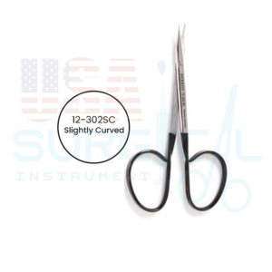 GRADLE Scissors, slightly curved, sharp tips, ribbon type handle, Super-Cut