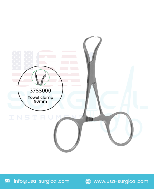 Backauss, Strong haemostatic forceps, Towel clamp