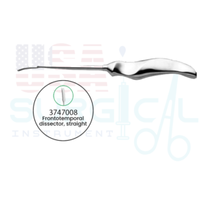 Endobrowlift, Frontotemporal dissector, straight