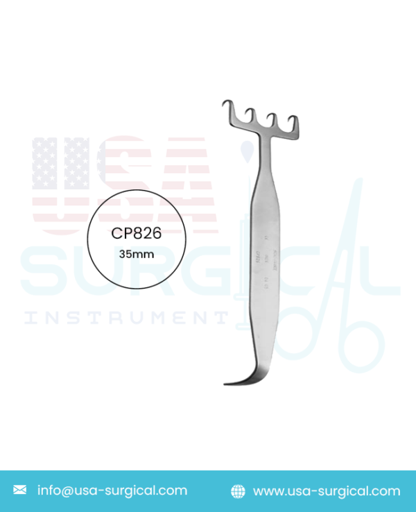 Freeman, Facelift sharp retractor 4 prongs