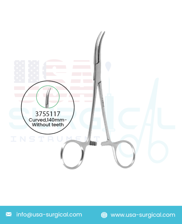 Crile, Medium haemostatic forceps