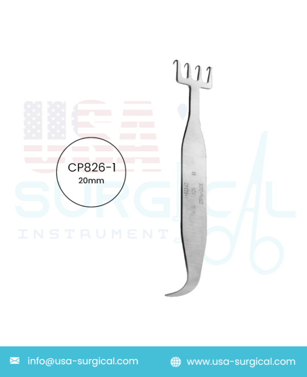 Freeman, Facelift sharp retractor 4 prongs