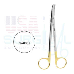 Large Metzenbaum scissors, tungsten bladed