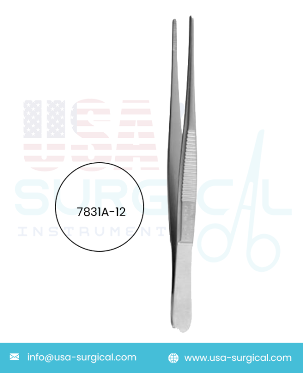 Dissecting forceps serrated jaws