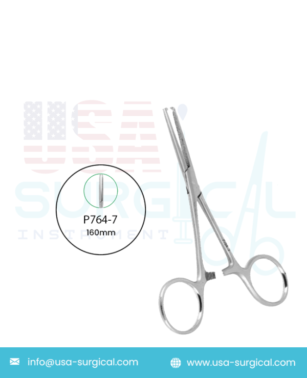 Kocher, Medium haemostatic forceps