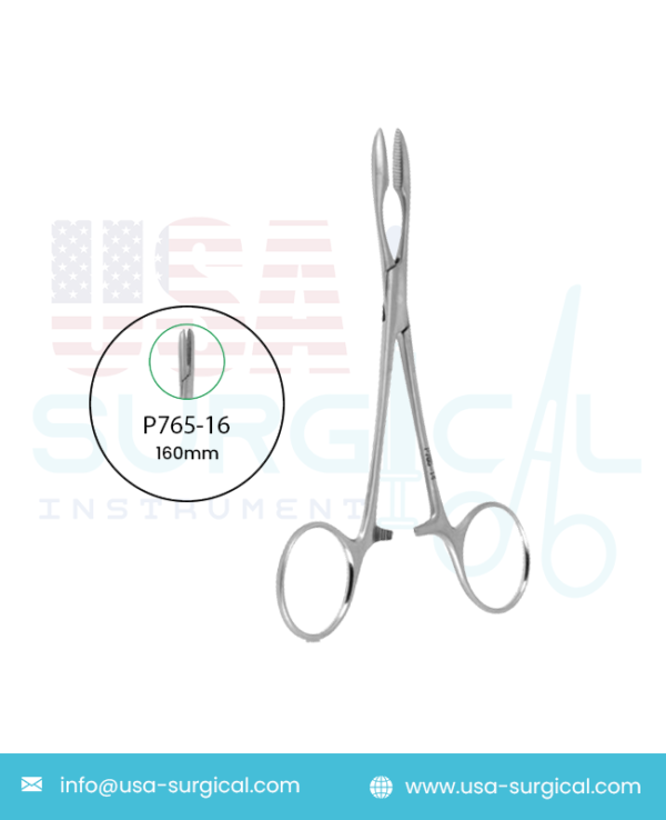 Péan, Strong haemostatic forceps, Forceps, serrated jaws