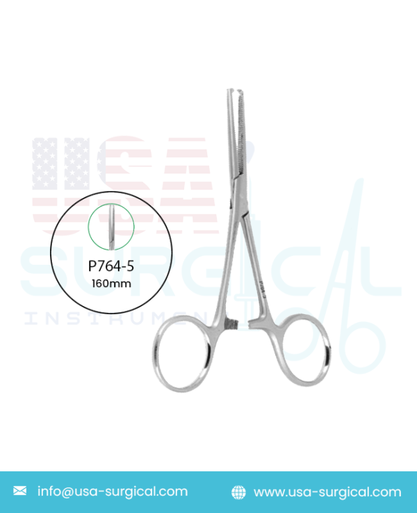 Kocher, Medium haemostatic forceps