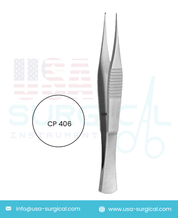 Dissecting forceps with teeth