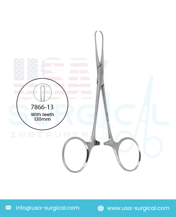 Chaput, Strong haemostatic forceps, With teeth