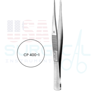 Dissecting forceps with teeth