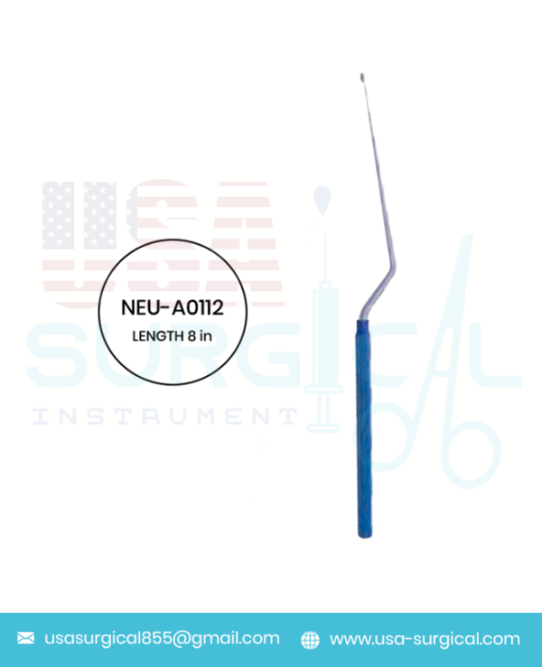 "Malis Curette Stainless Steel Shaft, TITANIUM"