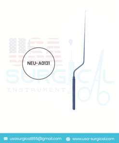 Spetzler Neurovascular Dissector Titanium, Bayonet, Working Distance 4 in 102 mm, Length 9.5 in 242 mm