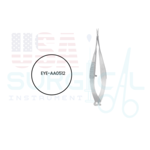 Capsulotomy Scissors Vannas 5mm long blades, sharp tips