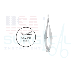 Capsulotomy Scissors Holland DALK Scissors 4.5mm angled blades, blunted tips