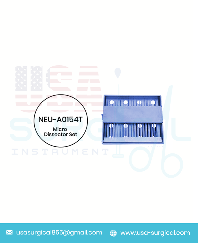 PRIME Micro Dissector Set - COMPLETE SET - COMPLETE SET -19 PCS WITH CASE PRIME Micro Dissector Set - COMPLETE SET - COMPLETE SET -19 PCS WITH CASE