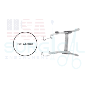 Mellinger Eye Speculum self retaining For unobstructed access to the cataract incision with phaco or I/A tip, 15mm blades