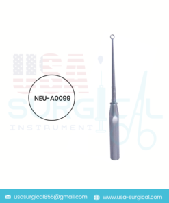 Cone Ring Curette Straight, Length 9 in 230 mm