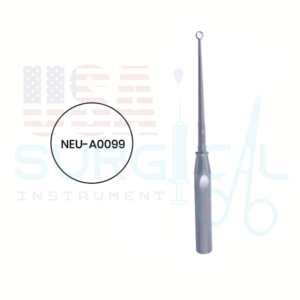 Cone Ring Curette Straight, Length 9 in 230 mm