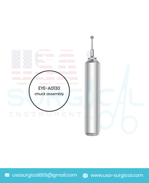 Pterygium Burr, replacement burr and chuck assembly