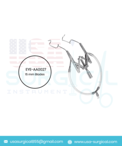 Double-X Aspirating Speculum adjustable, Kratz style 15mm blades