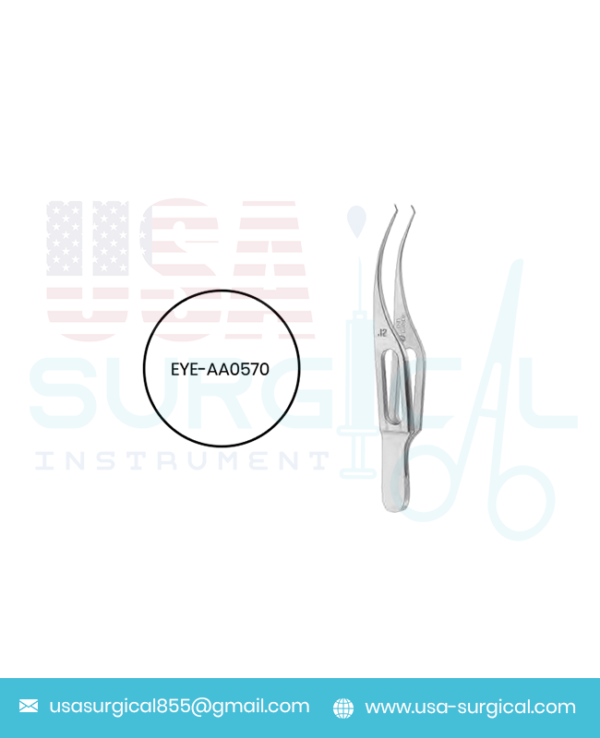 Colibri Style Tissue Forceps very delicate, 1x2 teeth,0.12mm, Colibri