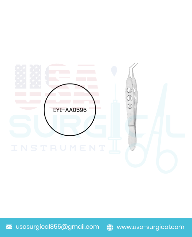 Kelman-McPherson Forceps 8mm long jaws 1x2 teeth, 0.3mm Kelman-McPherson Forceps 8mm long jaws 1x2 teeth, 0.3mm