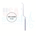 Nicola Micro Pituitary Curette Malleable, 6.5 mm Ring, Length 8.25 in 212 mm