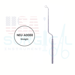 Nicola Micro Pituitary Curette Malleable, 6.5 mm Ring, Length 8.25 in 212 mm