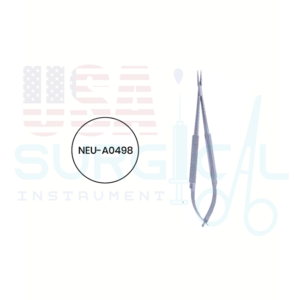 "Micro Needle Holder Stainless Steel L- 142 mm - TIP 0.5 MM"