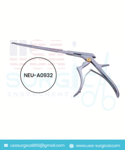 Micro Kerrison Rongeur Thin Footplate, 90° Down,